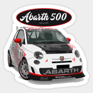 ABARTH 500 507 Sticker